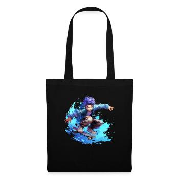 Anime Skater - Sac en tissu - noir - Devant