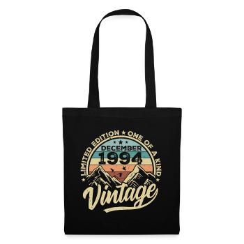 Original Décembre 1994 - Cadeau d’anniversaire du 31 - Sac en tissu - noir - Devant