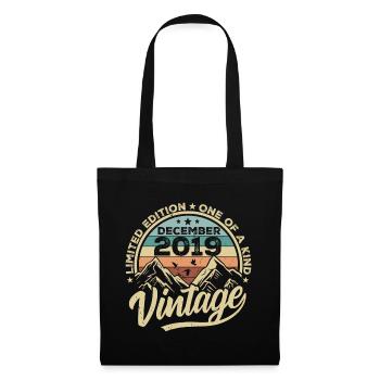 Original Décembre 2019 - Cadeau d’anniversaire 6 - Sac en tissu - noir - Devant