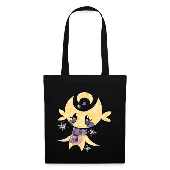 Moonpie, l'homme sympathique de la lune - Sac en tissu - noir - Devant