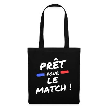 Le meilleur t-shirt de football - Sac en tissu - noir - Devant