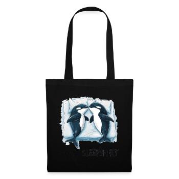 Chemise de nuit officielle Orca - Sac en tissu - noir - Devant