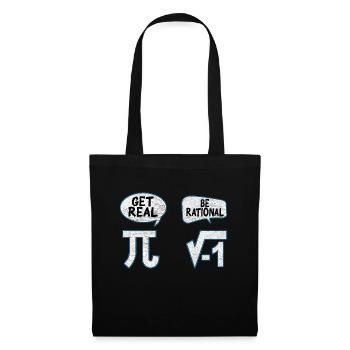 Math teacher Pi Mathematics Math mathematical - Tote Bag - black - Front