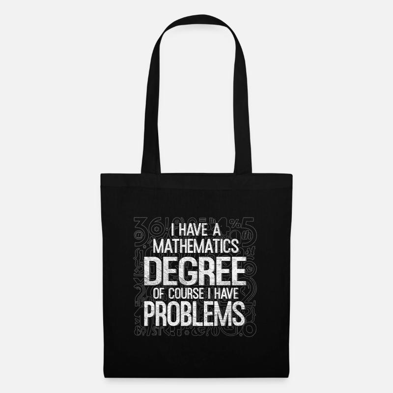Mathématiciens - Sac en tissu - noir