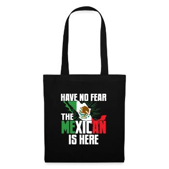 mexicain - Sac en tissu - noir - Devant