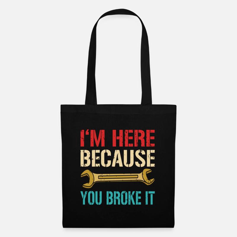mechanic - Tote Bag - black