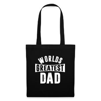 Worlds Greatest Daddy Best Dad Dad Dad - Tote Bag - black - Front