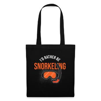 Snorkelling - Tote Bag - black - Front