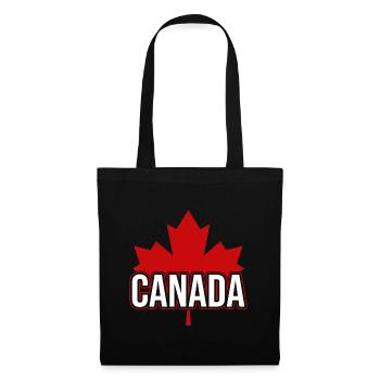 Canada flag maple leaf origin Canadians - Tote Bag - black - Front