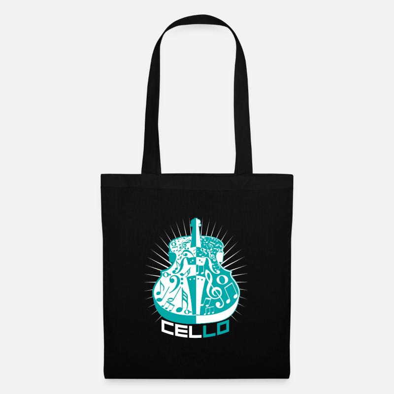 Violoncelle - Sac en tissu - noir