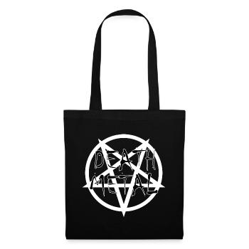 Death Metal Pentagram - Tote Bag - black - Front