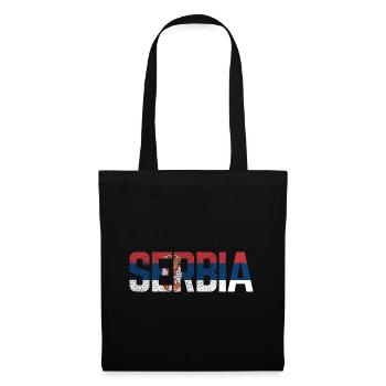 Serbia Srbija gift - Tote Bag - black - Front