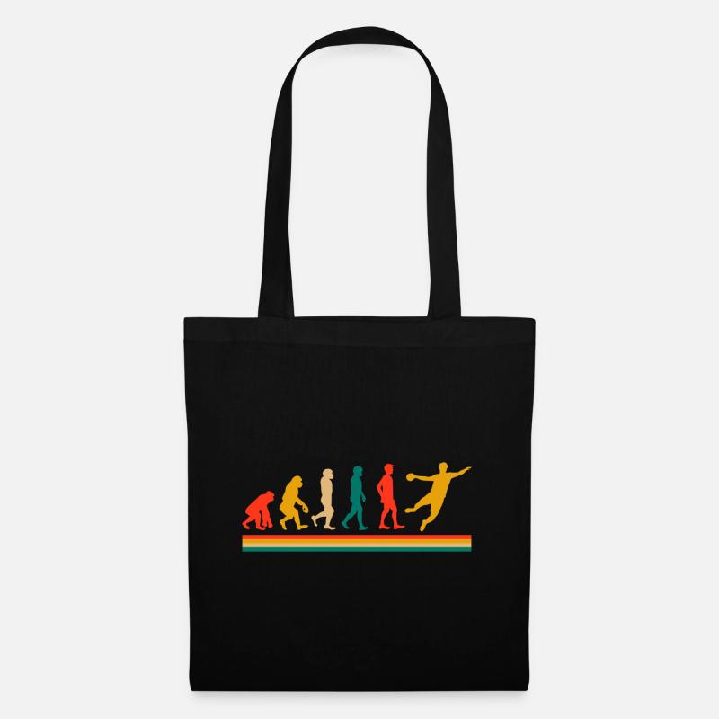 Handballer Handballer Evolution Gift - Sac en tissu - noir