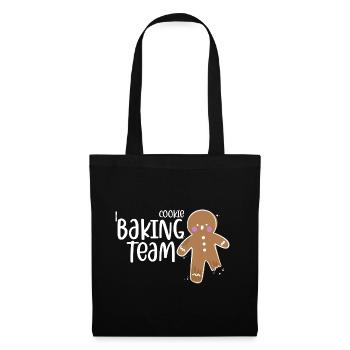 Cookie Baking Team Christmas Gift - Tote Bag - black - Front