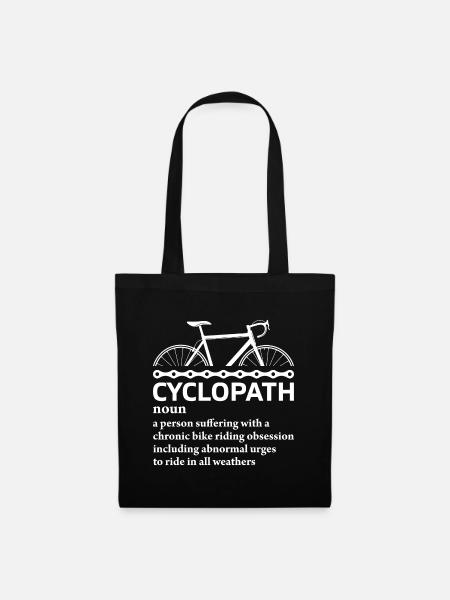 Cyclopath Fahrrad Bike Geschenk - Stoffbeutel - Schwarz