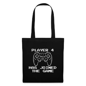 Player 4 has joined the Game Grossesse - Sac en tissu - noir - Devant
