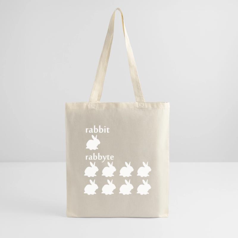 Programmierer Informatiker byte Rabbit Geschenk Stoffbeutel