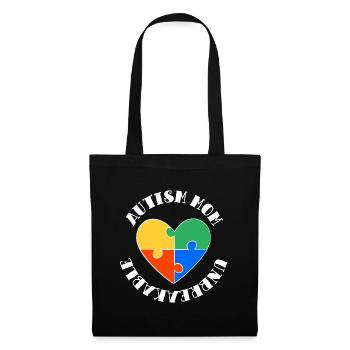 Autism Mom Unbreakable Autistic Awareness - Tote Bag - black - Front