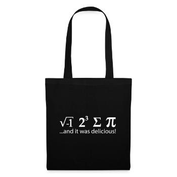 I ate some pie Pi Math Math Saying Delicious - Tote Bag - black - Front