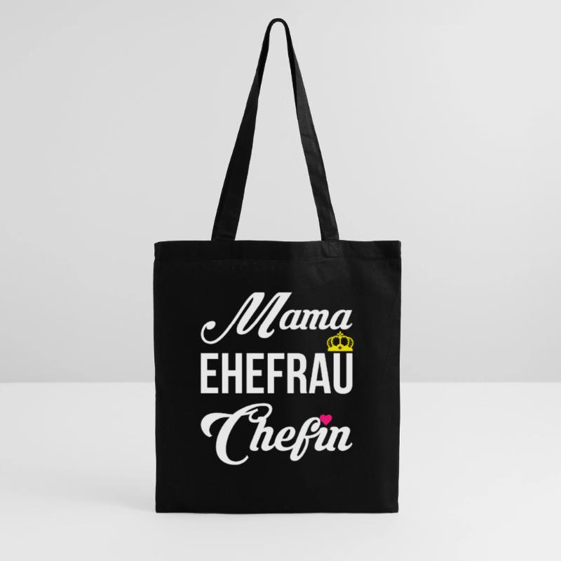 Mama Ehefrau Chefin Muttertag Mutter Geschenk Stoffbeutel