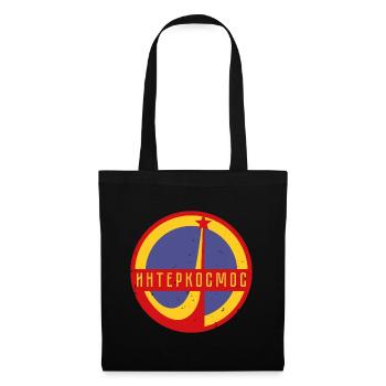 Intercosmos Sputnik space USSR gift - Tote Bag - black - Front