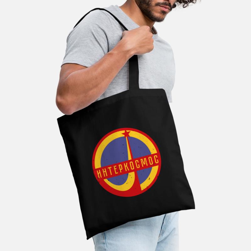 Intercosmos Sputnik space USSR gift Tote Bag