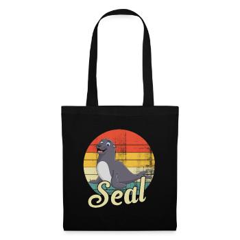 Seal marine animal - Tote Bag - black - Front