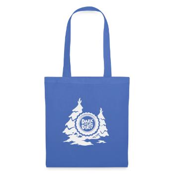 Roue de 4x4 en forêt - Dark and dirty - Sac en tissu - bleu pâle - Devant