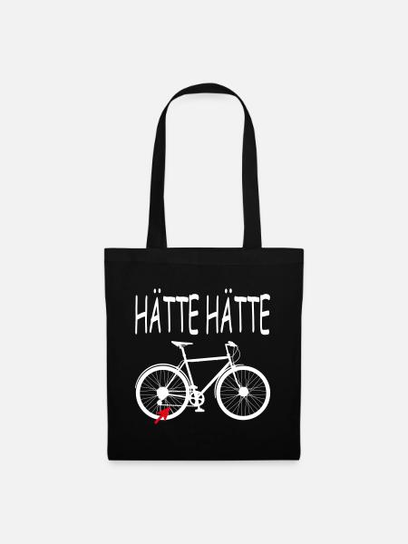 Hätte Hätte Fahrradkette - Stoffbeutel - Schwarz