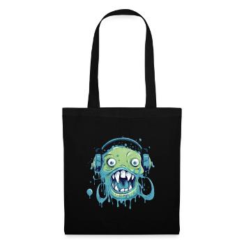 SanctumX green monster - Tote Bag - black - Front