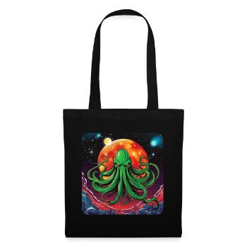Monstre immortel de Cthulhu dans l’espace - Sac en tissu - noir - Devant