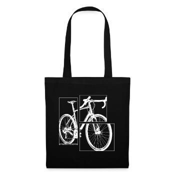 Vélo De Route Vélo Vélo Course Cyclisme Vélo Amour - Sac en tissu - noir - Devant