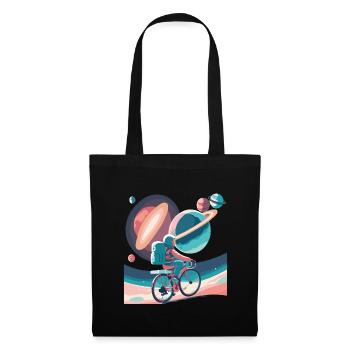 Cyclisme galactique - Sac en tissu - noir - Devant
