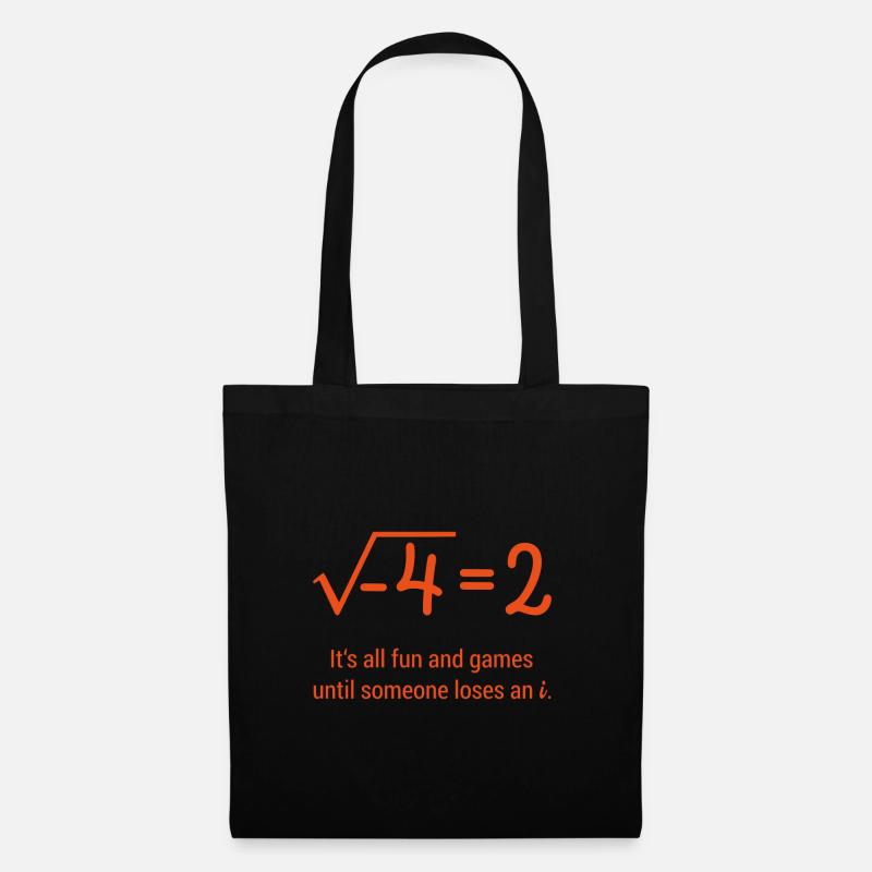 Math Math Irrational Gift - Sac en tissu - noir