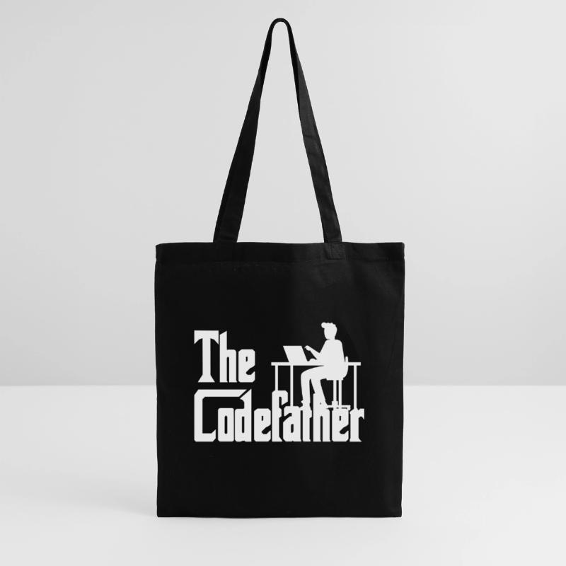 The Codefather Coding Programierer Geschenk Stoffbeutel