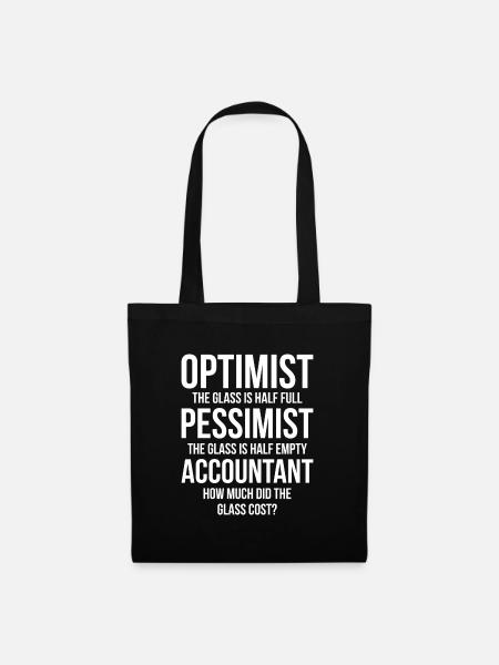 Accountant how much did the Glass cost gift - Tote Bag - black