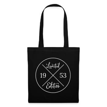 Edition Limitée 1953 / Cadeau Anniversaire - Sac en tissu - noir - Devant