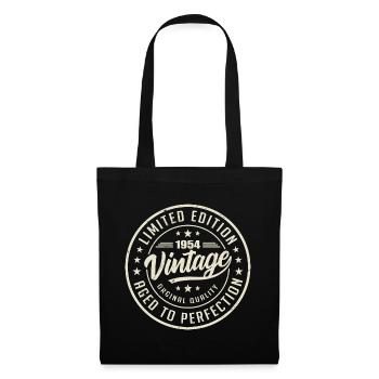 Vintage 1954 Gift 1954 Retro Birthday 1954 - Tote Bag - black - Front