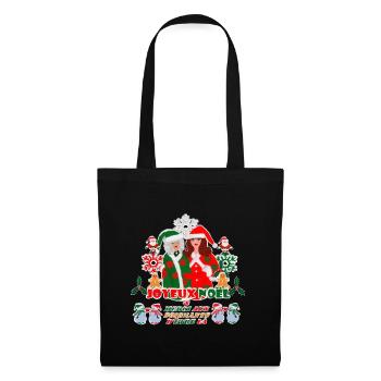 Joyeux Noël Merci aux Soignants d'être là ! - Sac en tissu - noir - Devant