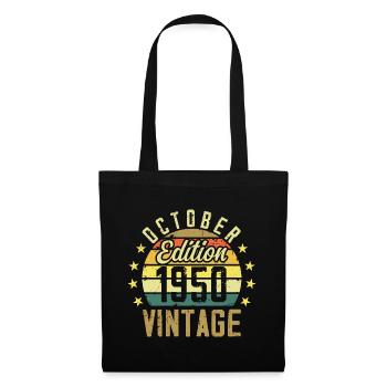 The legends were born in October 1950 - 1950 - Tote Bag - black - Front