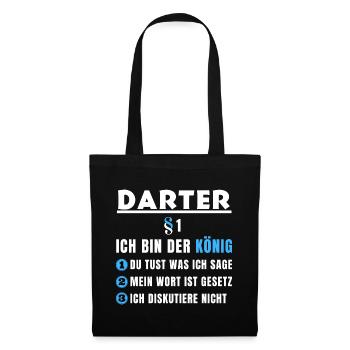 Darter Gift - I'm the King - Tote Bag - black - Front