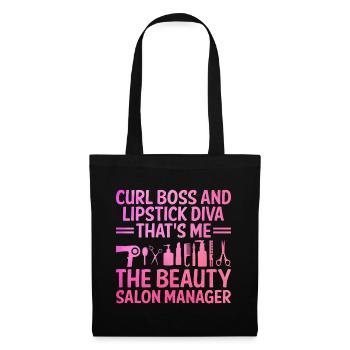 SPA Manager Job Wellness Funny SPA Management Sayi - Tote Bag - black - Front