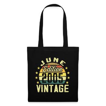 June 2005 June Retro Birthday Gift June 2005 - Tote Bag - black - Front