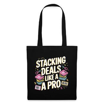 Cumuler les offres comme un pro Couponer Shopper Économisez - Sac en tissu - noir - Devant