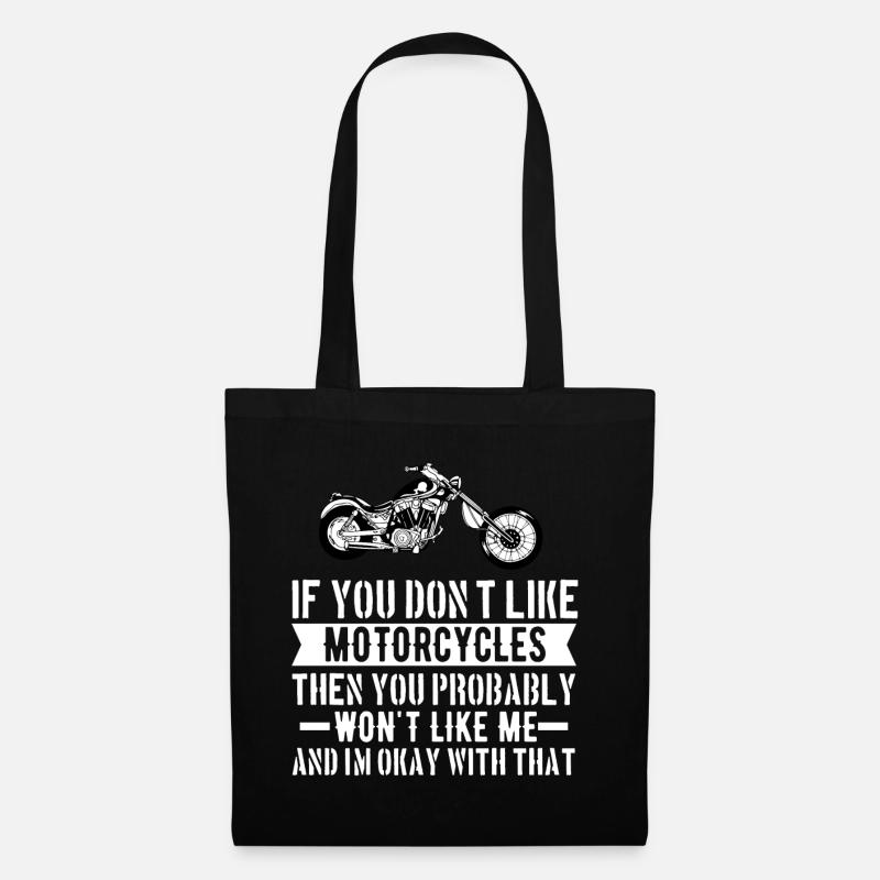 Bikers - Sac en tissu - noir