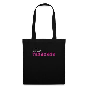 Offiziell Teenager - Official Teenager - Mädchen - Sac en tissu - noir - Devant