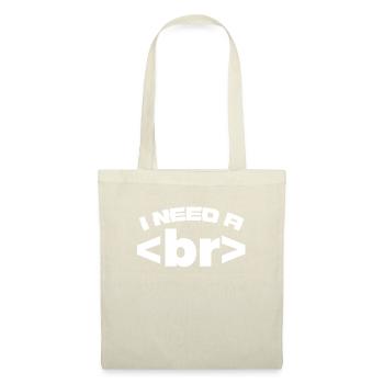 Programmeur informatique code informatique cadeau - Sac en tissu - nature - Devant