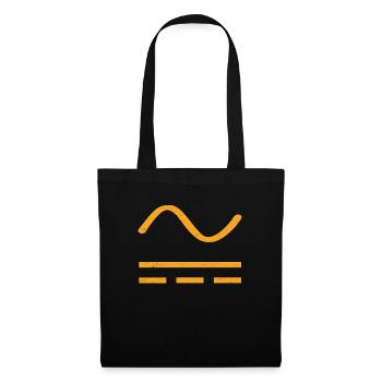 Électricien - Sac en tissu - noir - Devant