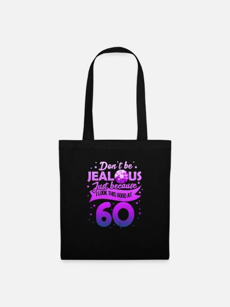 60th Birthday - Tote Bag - black