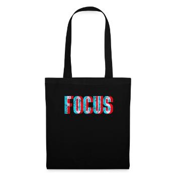 Techno - Sac en tissu - noir - Devant